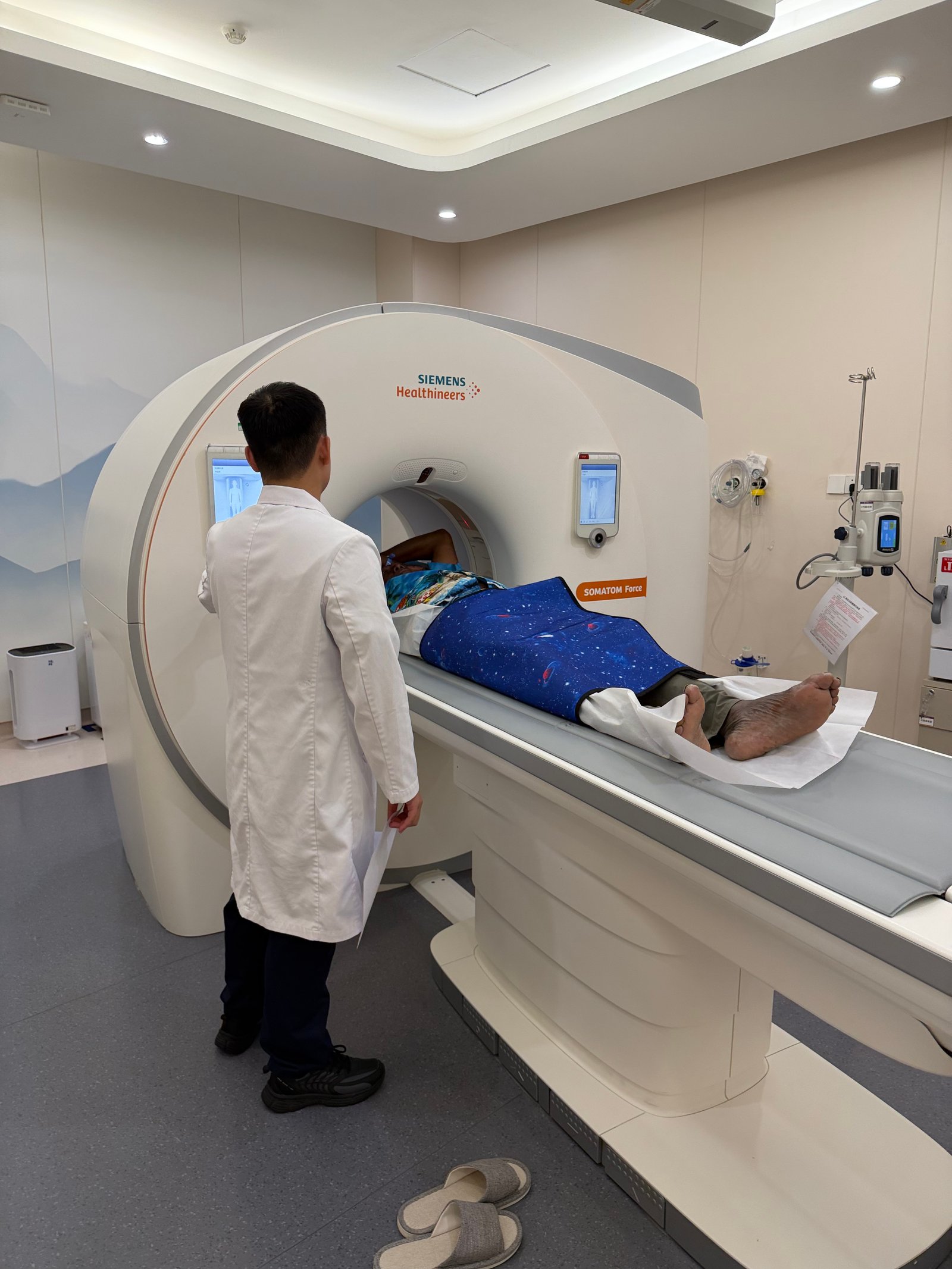 CT examination coordination